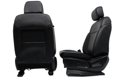 FORD RANGER FX4 FRONT AND REAR LEATHER BUCKET SEATS WITH REAR BENCH BLACK 24-19