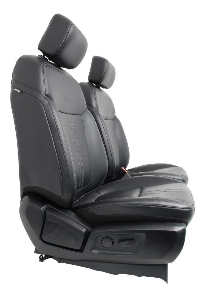 FORD RANGER FX4 FRONT AND REAR LEATHER BUCKET SEATS WITH REAR BENCH BLACK 24-19