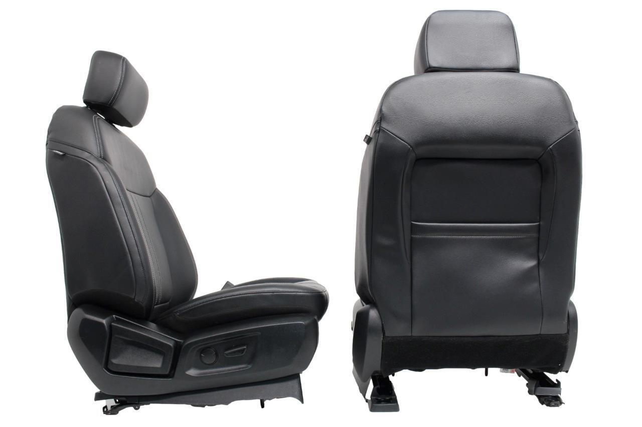 FORD RANGER FX4 FRONT AND REAR LEATHER BUCKET SEATS WITH REAR BENCH BLACK 24-19