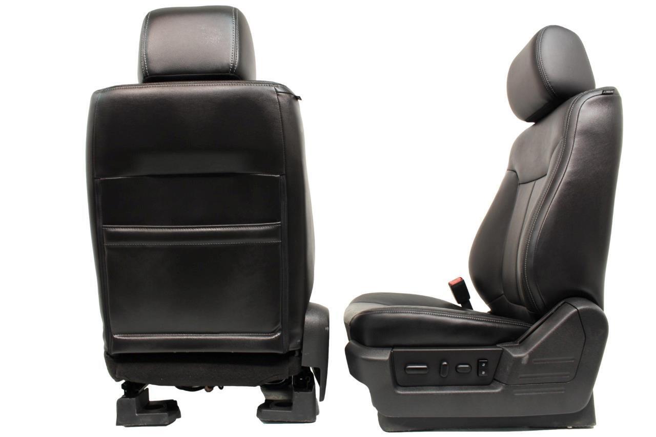 Ford F150 Seats F-150 Black leather Power Seats 2009 2010 2011 2012 2013 2014