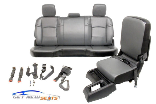 Dodge Ram Rear Seat Center Console Jump Seat WITH REAR Seat Belts 2500 3500 4500