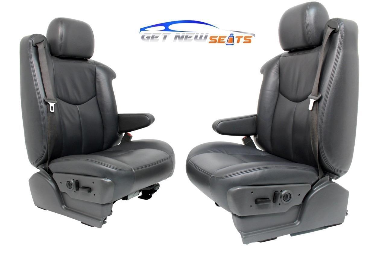 Chevy Silverado Seats GM Silverado Front seat pair 2006 2005 Power Heated Memory