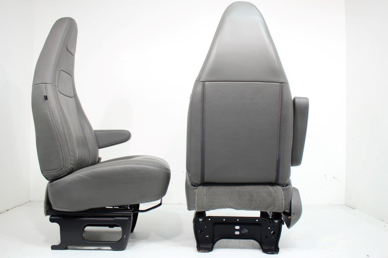 Chevy Express Seats / GMC Savana Seat Van Gray Vinyl Bucket Seats 1997 - 2018