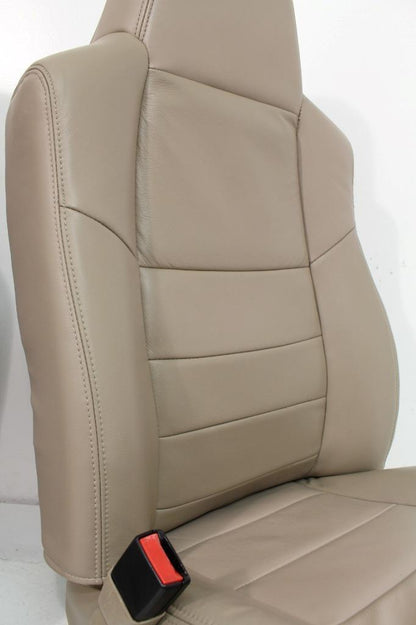 Ford Super Seats F250 Leather Seat F350 EXCURSION F450 F550 F650 TAN 99-2007