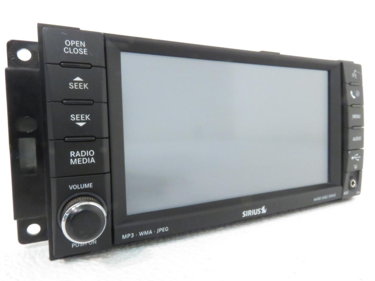 Dodge Caravan Ram T&C Liberty High Speed MyGig Radio REN Model #P05064759AD