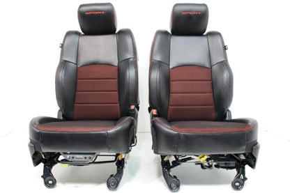 Dodge Ram Seats Crew Cab Seat SPORT Seats Black Red Ram 1500 2500 3500 POWER