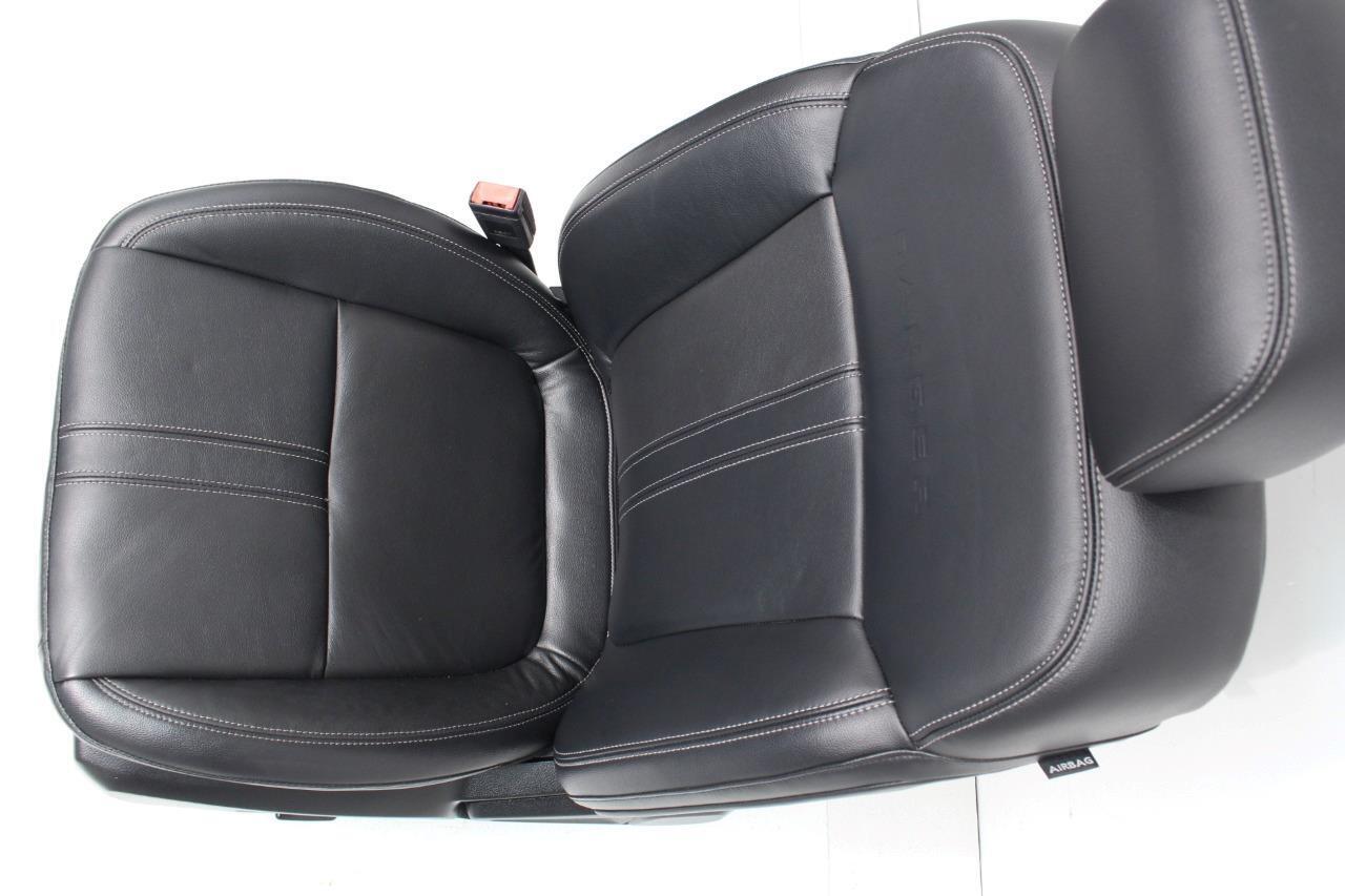 FORD RANGER FX4 FRONT AND REAR LEATHER BUCKET SEATS WITH REAR BENCH BLACK 24-19