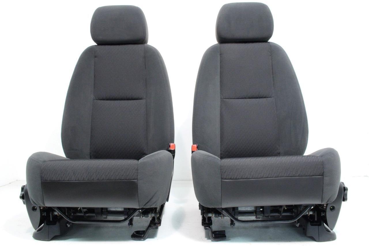 Chevy Silverado LT2 SEATS Tahoe Yukon Suburban GMC Sierra Black seats 2013-2007