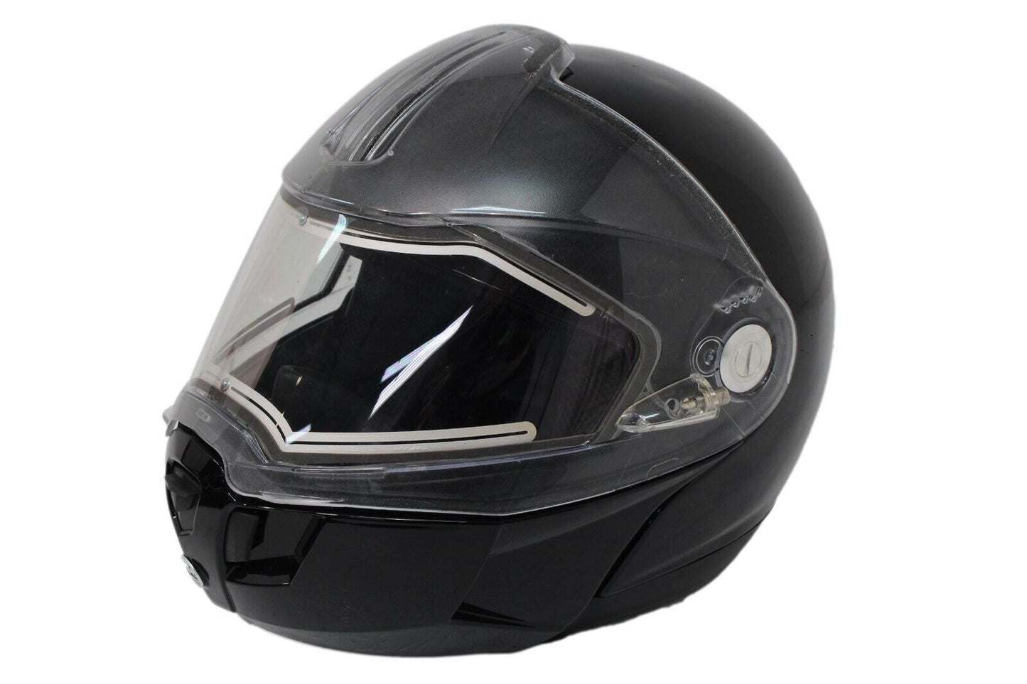 SKIDOO MODULAR 2 Electric Shield Black Snowmobile HELMET Size X Large