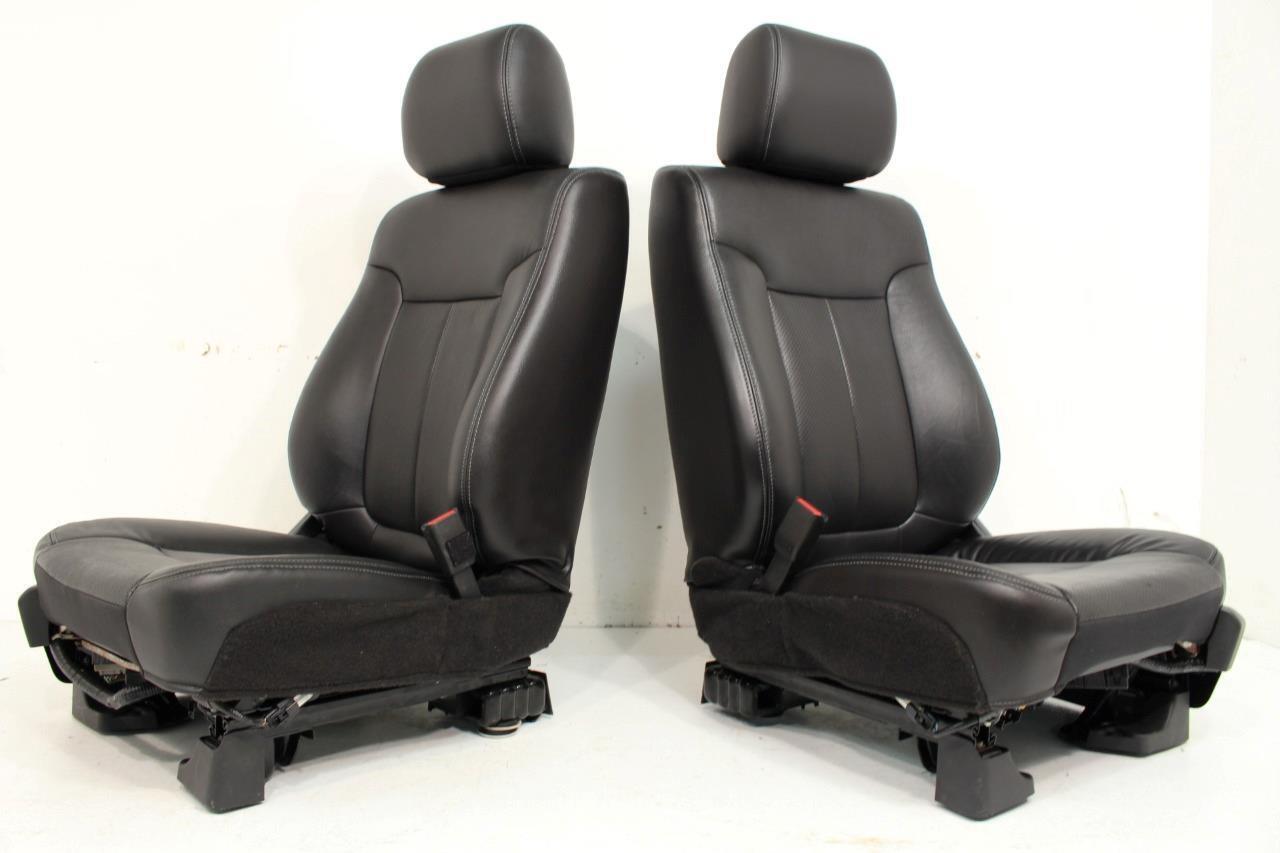 Ford F150 Seats F-150 Black leather Power Seats 2009 2010 2011 2012 2013 2014