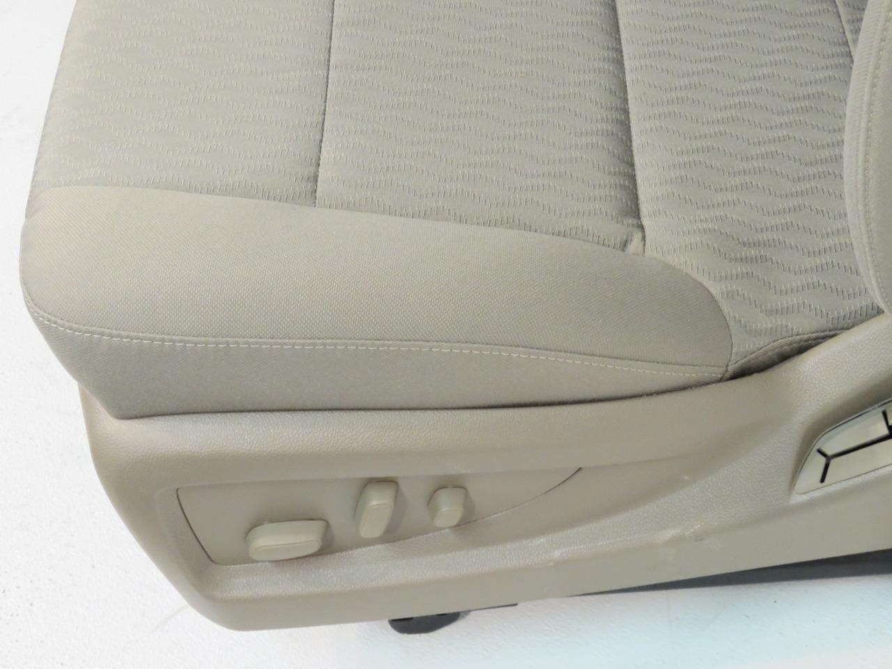 Chevy Silverado GMC Sierra Tan Cloth Front Seats 2014 2015 2016 2017 2018 2019