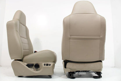 Ford Super Seats F250 Leather Seat F350 EXCURSION F450 F550 F650 TAN 99-2007