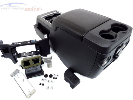 Ford Super Duty Flow Through Black Center Console & Install Kit 2008 - 2016