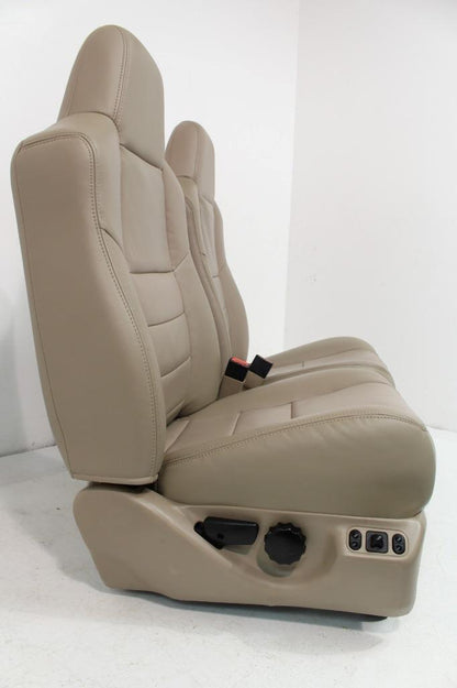 Ford Super Seats F250 Leather Seat F350 EXCURSION F450 F550 F650 TAN 99-2007