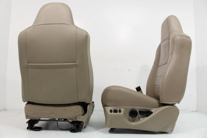 Ford Super Seats F250 Leather Seat F350 EXCURSION F450 F550 F650 TAN 99-2007