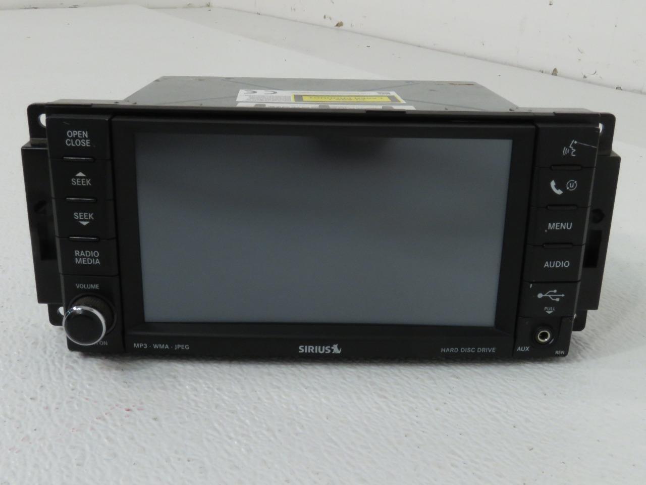 Dodge Caravan Ram T&C Liberty High Speed MyGig Radio REN Model #P05064759AD