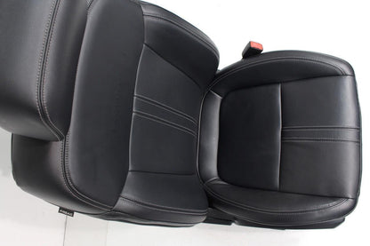 FORD RANGER FX4 FRONT AND REAR LEATHER BUCKET SEATS WITH REAR BENCH BLACK 24-19