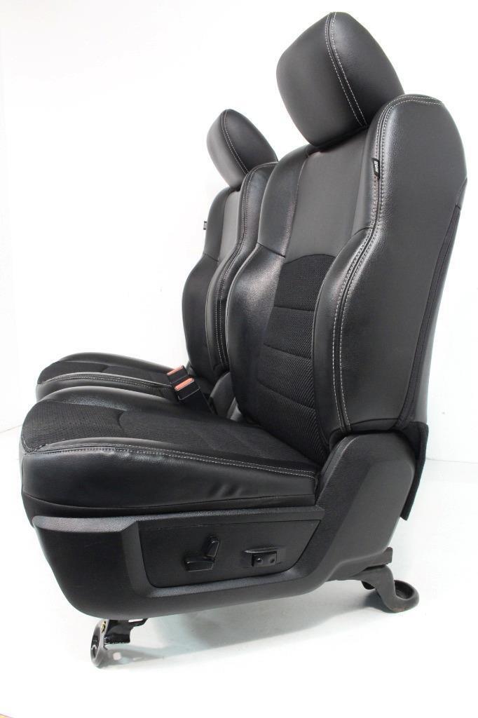 Dodge Ram Seats Crew Cab Seat Seat Black Ram 1500 2500 3500 POWER